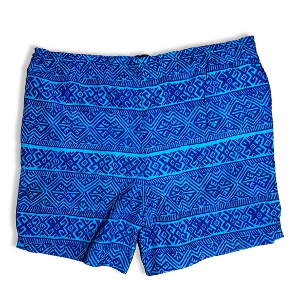 Vintage 90s Pattern Swim Trunks - Picture 2 of 4